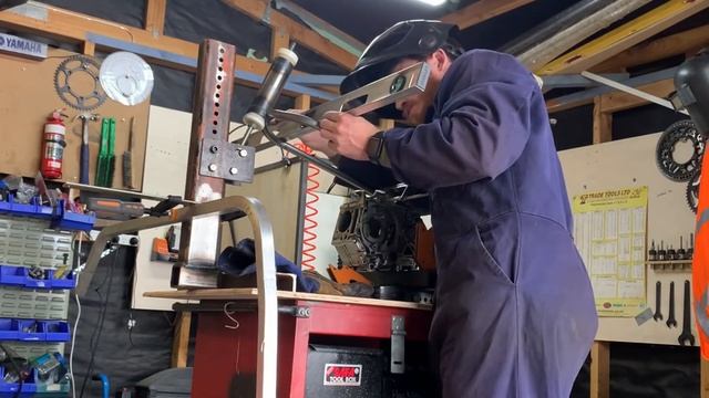 Fabricating a Mini-GP Motorcycle Chassis смотреть онлайн