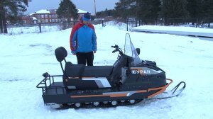 Спортшколе подарили снегоход!