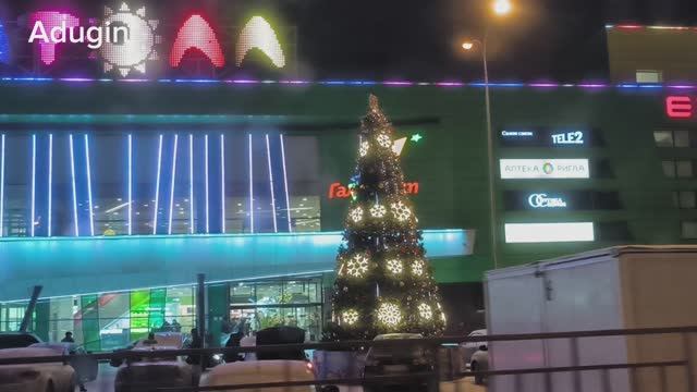 Кстово🚙 поехали по дороге в ТЦ Мега две аварии смотреть онлайн