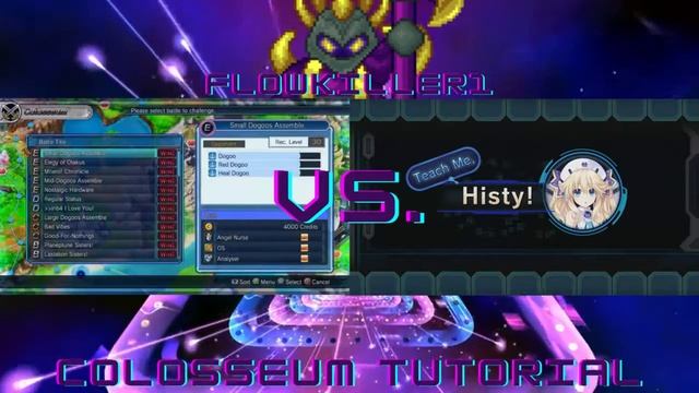 Neptunia Mix: Colosseum Tutorial смотреть онлайн