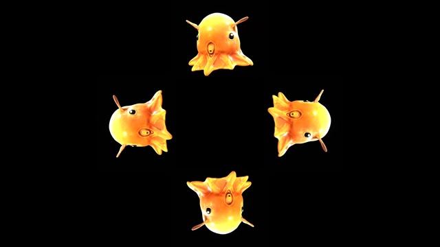 Осминожка на ладошке! 🐙 3D голограмма #hologram #3dhologram #голограмма