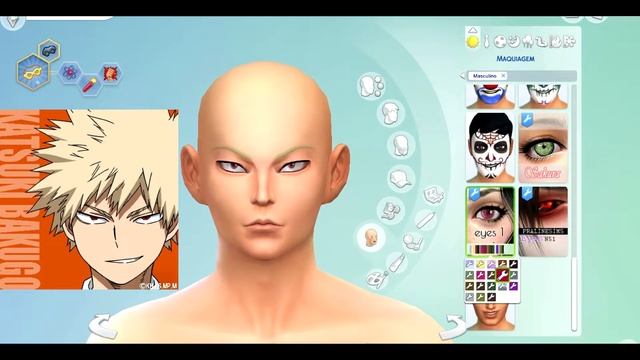 [ACTIONSIMS] Katsuki Bakugou - The sims 4 - Create a sim смотреть онлайн