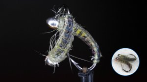 Очень Вкусные Личинки на Хариуса и Ленка! Хитрая Комбинация Материалов и Уникальный эффект! #мушки