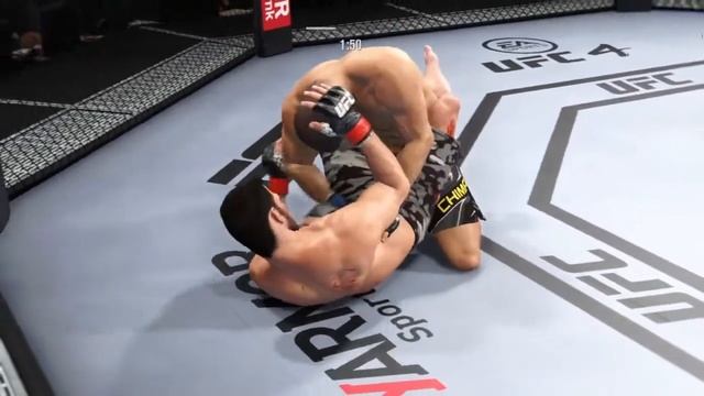 МАЙКЛ БИСПИНГ VS ХАМЗАТ ЧИМАЕВ UFC 4 CPU VS CPU смотреть онлайн
