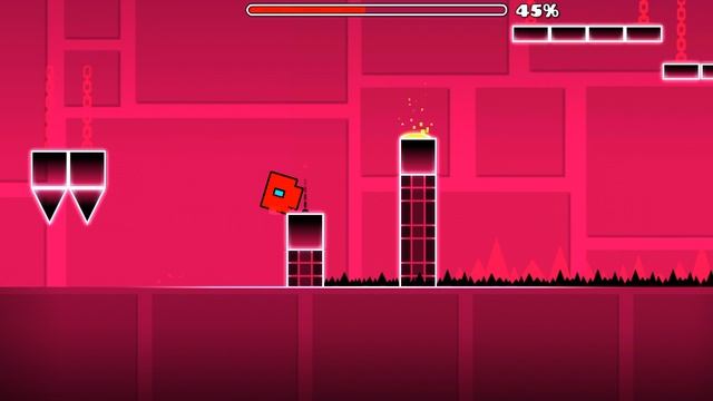 Geometry Dash#Песня из уровня 2(Back on track) +Песня "Подпишись! " (без слов) смотреть онлайн