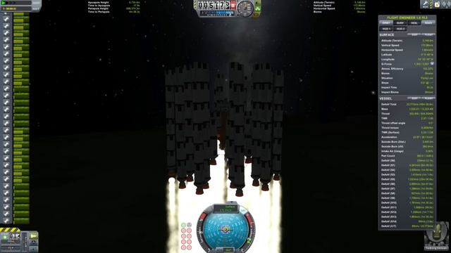 Kerbal Space Program - Munar Landing Speed Run смотреть онлайн