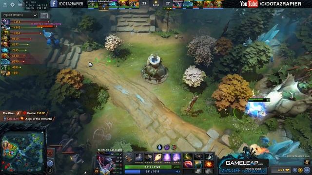 AdmiralBullDog VS Resolution - From PogChamp to LUL Dota 2 смотреть онлайн