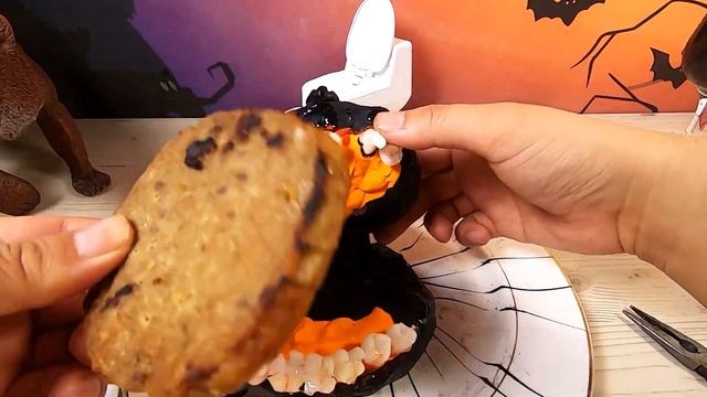How To Catch The Cartoon CAT & Burger | Monster Eating Sounds [fictional Video] | Kluna Tik Style