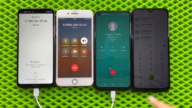 Nokia 5.4, iPhone 8 Plus, Tecno Camon 16, Infinix X689F/ Crazy Outgoing, Incoming Calls смотреть онлайн