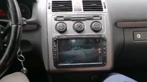 Мултимедия за VW Touran. С монтаж и монтаж на задна камера.
