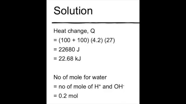 Thermochemistry - Heat of Neutralization смотреть онлайн