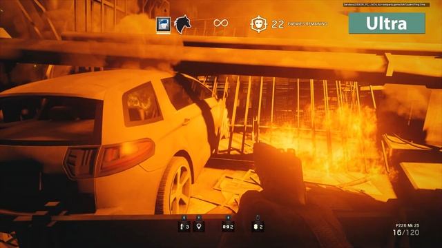 Rainbow Six: Siege Beta – PC Low vs. Medium High Ultra Graphics Comparison смотреть онлайн