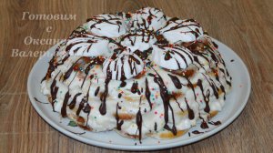 Пряничный торт с зефиром без выпечки. Готовим с Оксаной Валерьевной.