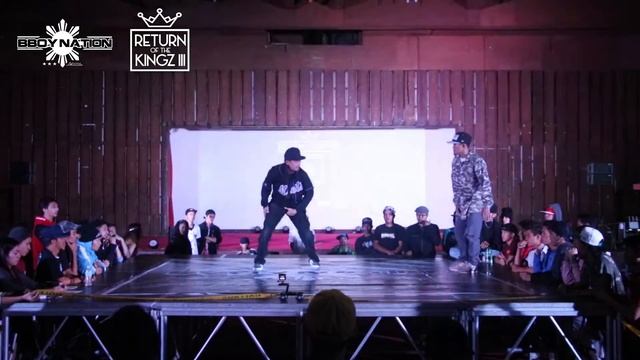 Crazy Beans vs. Killafour | 1v1 Bboy | Top 8 | Return of the Kingz 3 | 2016 | Bboynation смотреть онлайн