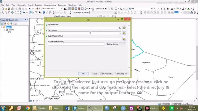 How to clip shapefiles in ArcGIS? смотреть онлайн