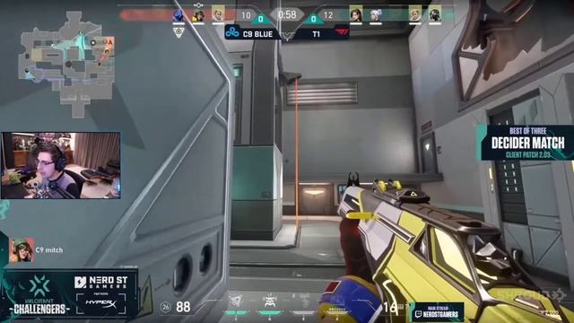 SHROUD reacts to T1 vs Cloud9 Blue VCT Challengers 3 l Valorant смотреть онлайн