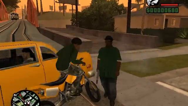 прохождение gta sa миссия 15 по ту сторону рельс смотреть онлайн