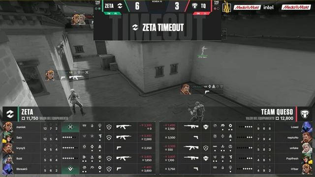 TEAM QUESO VS ZETA JORNADA 2 - CHALLENGERS SPAIN: RISING MEDIAMARKT INTEL SPLIT 1 2023 смотреть онлайн