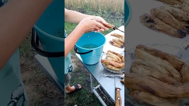 Баклажаны на зиму. Баклажаны на мангале. Аджапсандал даже зимой. смотреть онлайн
