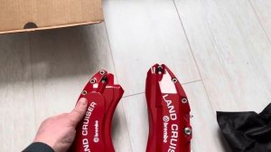 Обновил тормозные суппорты на Тойота Прадо150