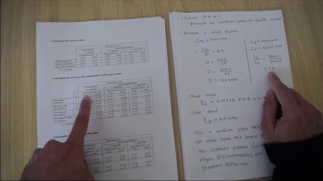 Two Way Slab Example 1 Part 2-Trial Depth Ds