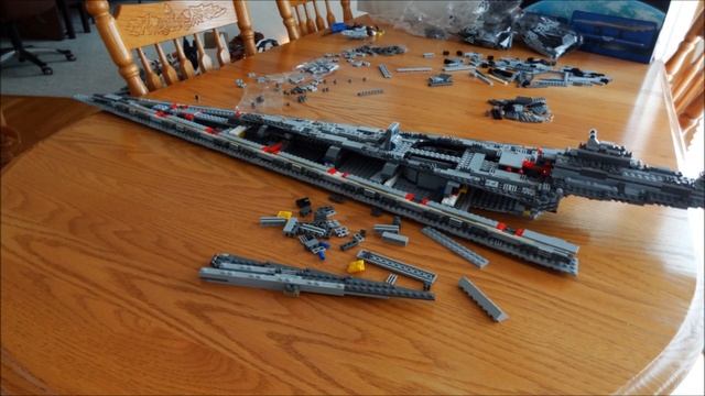 Building Lego 10221 Super Star Destroyer смотреть онлайн