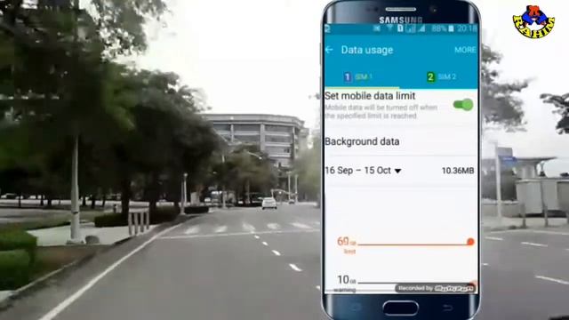 How to Data Usage Set Up Warning Android Phone смотреть онлайн