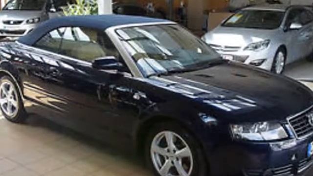 Audi A4 A4 1.8 T CabrioAlu Xenon Leder/Sport PDC e.Verd смотреть онлайн