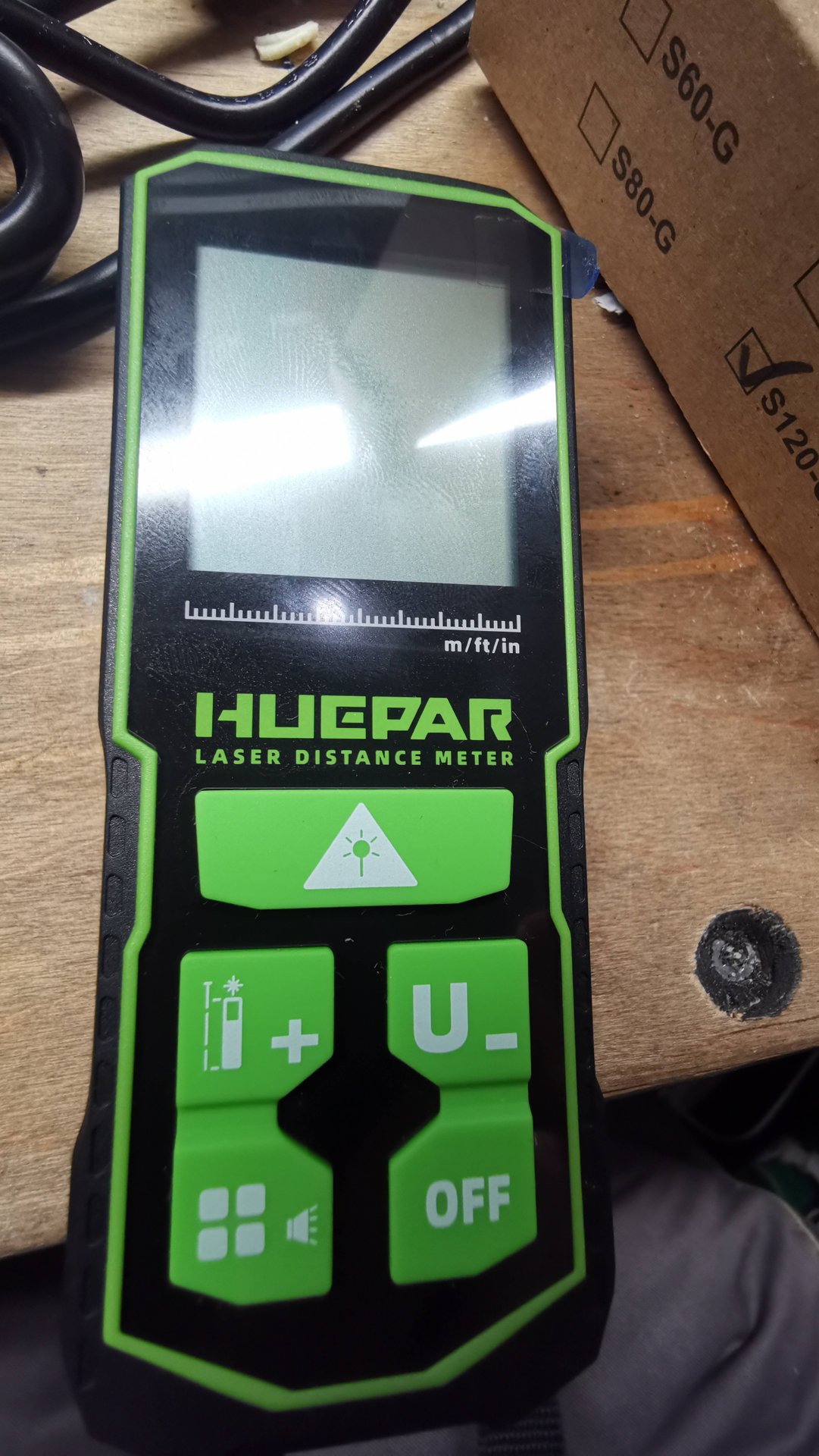 huepar s120-g дальномер 120м зеленый лазер мини обзор калибровка 428x240 смотреть онлайн