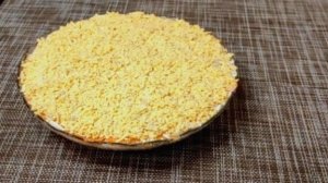 Салат "Мимоза" с горбушей.