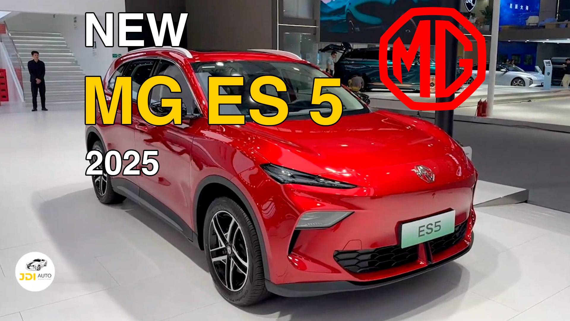 Новый MG ES 5 2025г. Видео обзор. смотреть онлайн