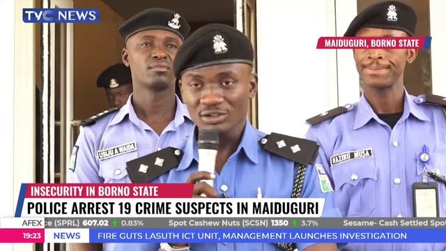 Police Arrest 18 Crime Suspects In Maiduguri смотреть онлайн