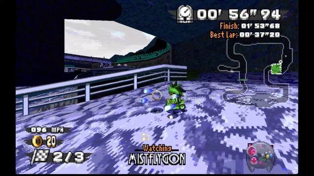Dr. Robotnik's Ring Racers - Cadillac Cascade 1'53"68 смотреть онлайн