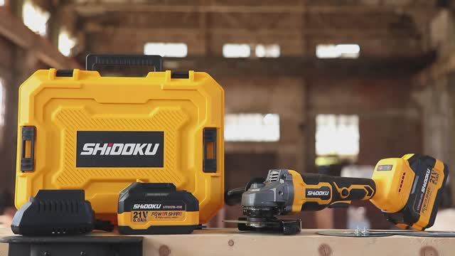 УШМ, Болгарка аккумуляторная SHIDOKU смотреть онлайн