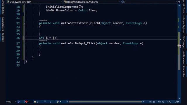 How to use Metro Set UI in C# смотреть онлайн