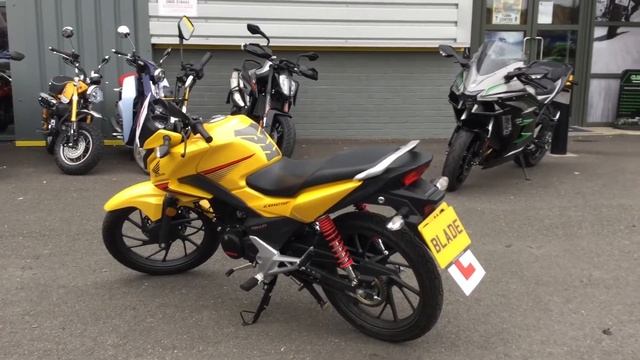 CB125F Pre owned only 160 miles March 2019 смотреть онлайн