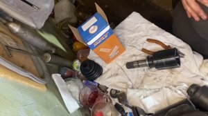 Замена внутреннего шруса (гранаты) Subaru Legacy b11 bd bg