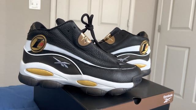 2022 Reebok Answer DMX Black/Gold Review смотреть онлайн