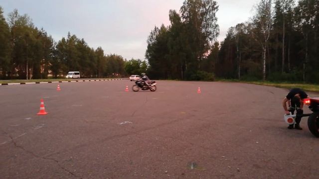 gymkhana GP 2019 stage 2 Hodotovich Denis Honda VTR1000F heat 1 1 00 97 смотреть онлайн