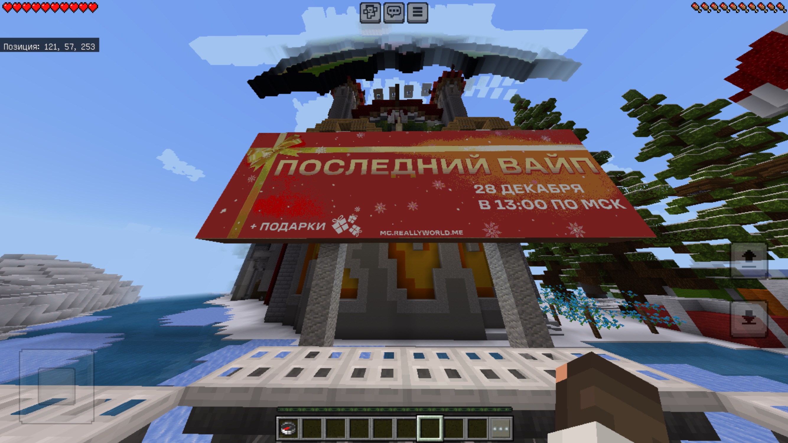 Играю на сервере  ReallyWorld