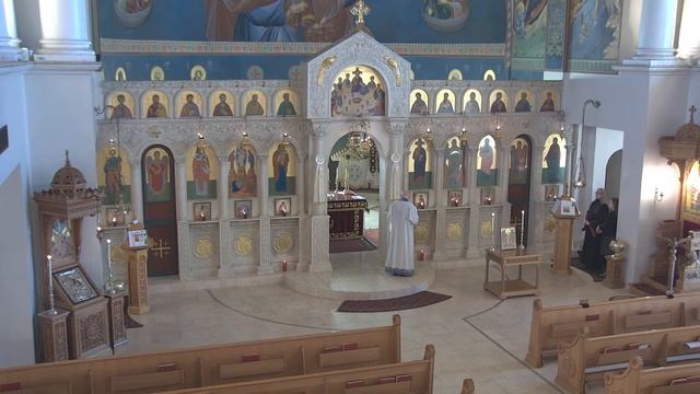 Sunday of the Publican & Pharisee Orthros and Divine Liturgy смотреть онлайн