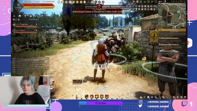 Starting an adventure with thicc Viking lady - Black Desert Episode 1 смотреть онлайн