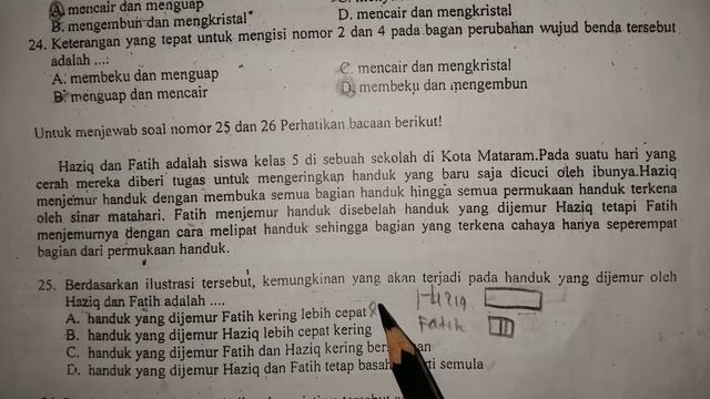 Pembahasan Soal Tema 7 Muatan IPA Kelas 5 #part 3 смотреть онлайн