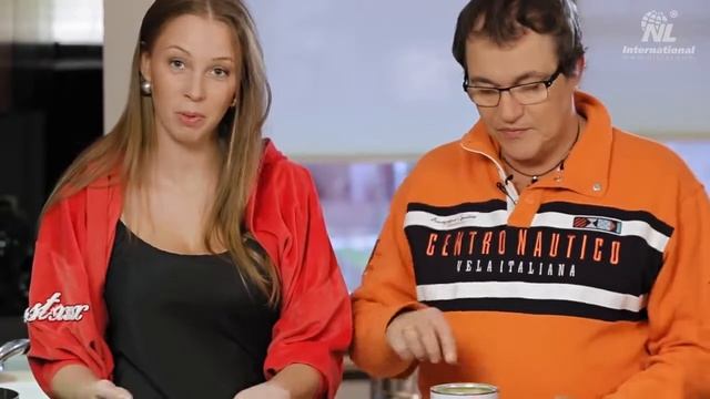 Легкий способ похудеть Дмитрий и Полина Дибровы готовят омлет Energy Diet, NL Products смотреть онлайн