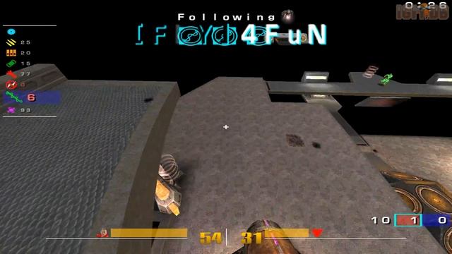 Quake 3 OSP: FFA 4FuN shaft смотреть онлайн