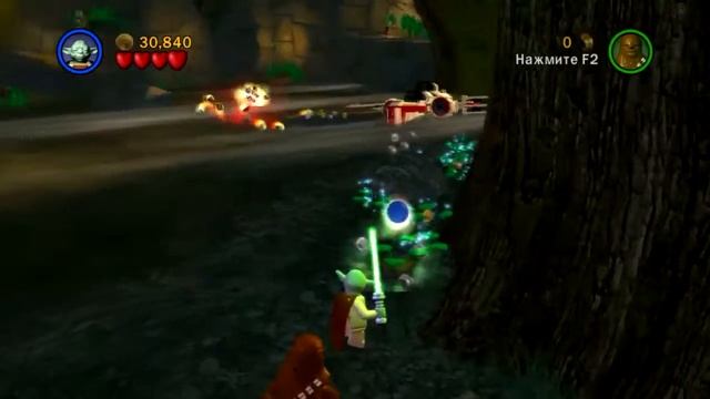 Lego Star Wars The Complete Saga - Прохождение - Часть 16 - Оборона Кашиика смотреть онлайн