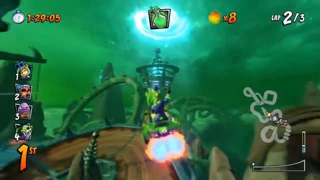Crash Team Racing Nitro Fueled Online Race Thunder Struck Ami Bandicoot смотреть онлайн