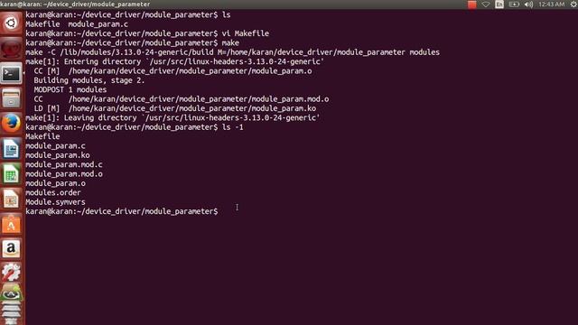 module parameter in linux device driver смотреть онлайн