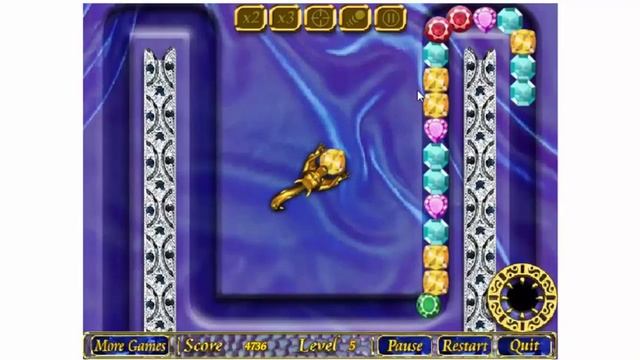 Zuma Golden Squirrel Level 3 Level 4 Level 5 Level 6 Level 7 - Game Mini