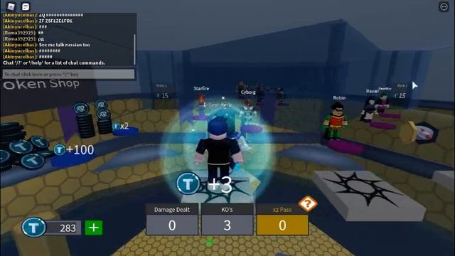 all of the new characters in roblox teen titans battlegrounds/v1.9.1 смотреть онлайн